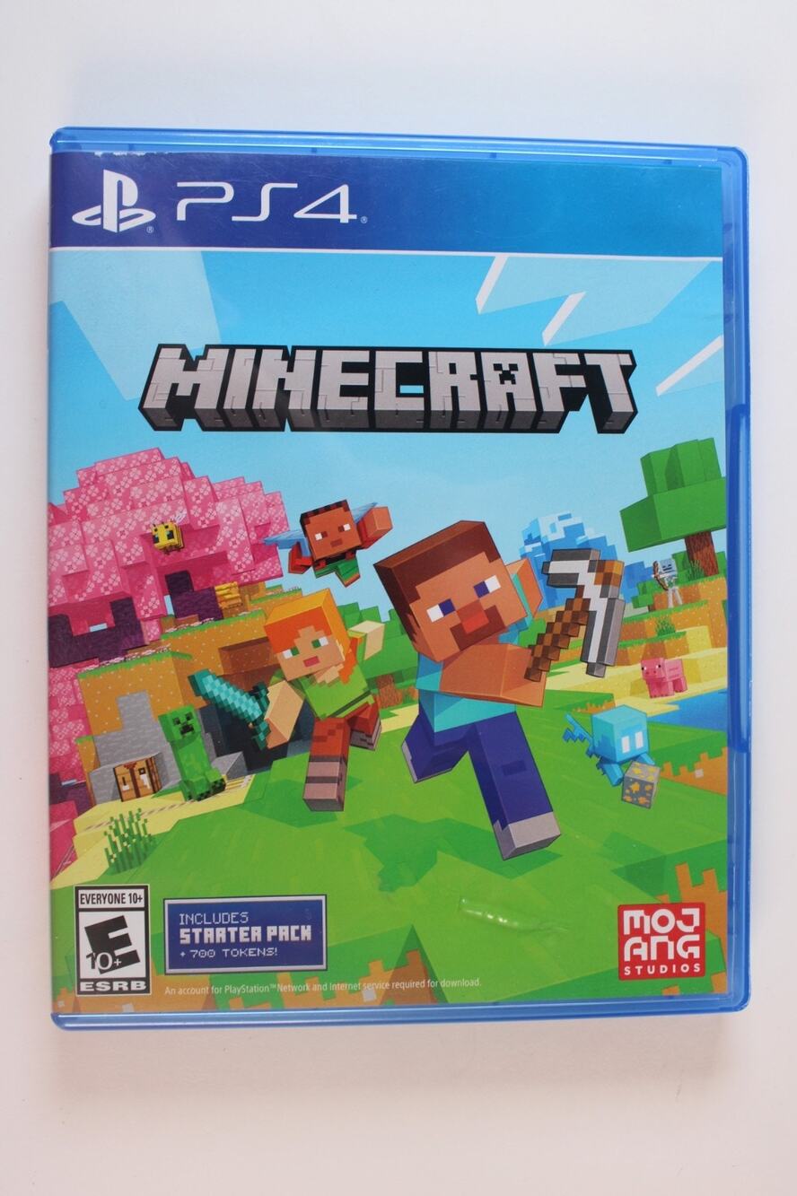 Minecraft Starter Collection (Sony PlayStation 4 PS4, 2024) Complete, Tested